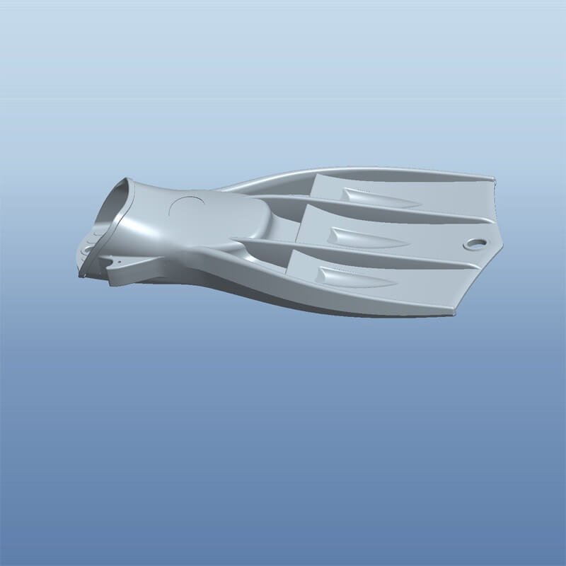 Custom Swim Fins Mold Design and Manufacturing