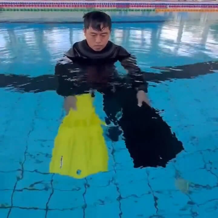 swim fins Quality Testing